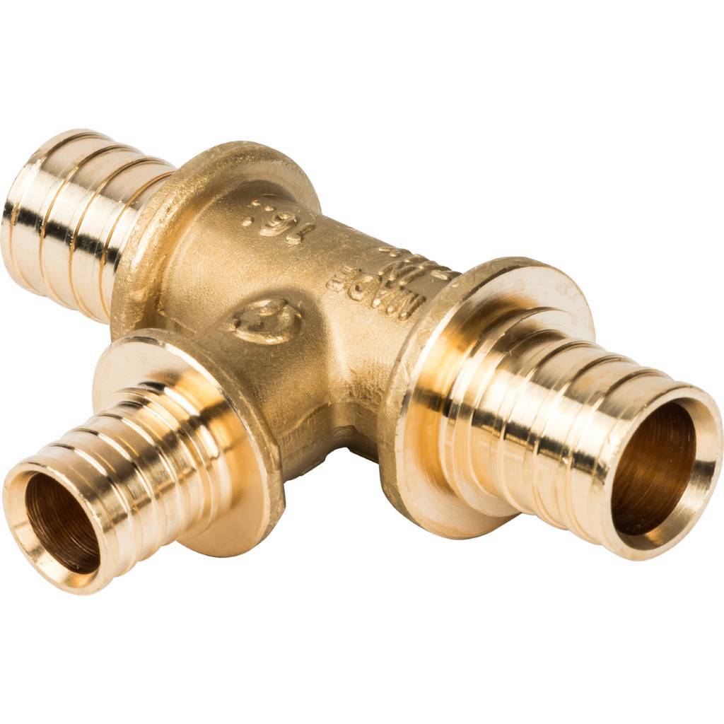 Тройник переходной 20x16x20 (10/60) STOUT