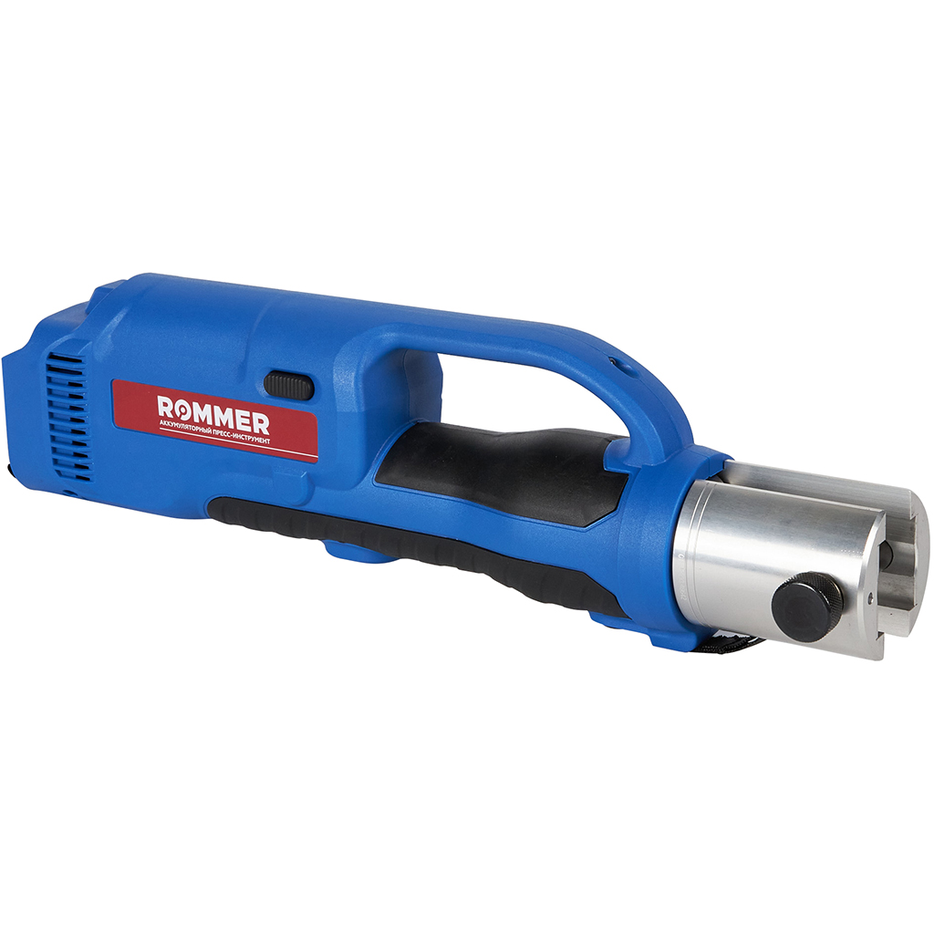 Набор пресс-инструмента (пресс-инструмент, 2 аккумулятора 4.0 Ач, зарядное) ROMMER