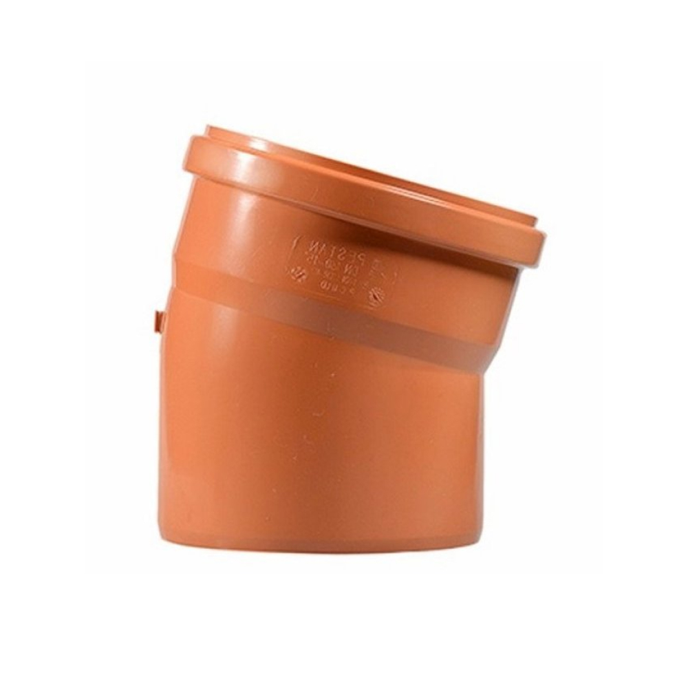 Отвод KGB 200*15 гр. Ger для наружной канализации,  Ostendorf (1/50)