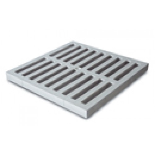 Решетка под наезд л/а 300х300 серая, ЕВРОПЛАСТ, 1923