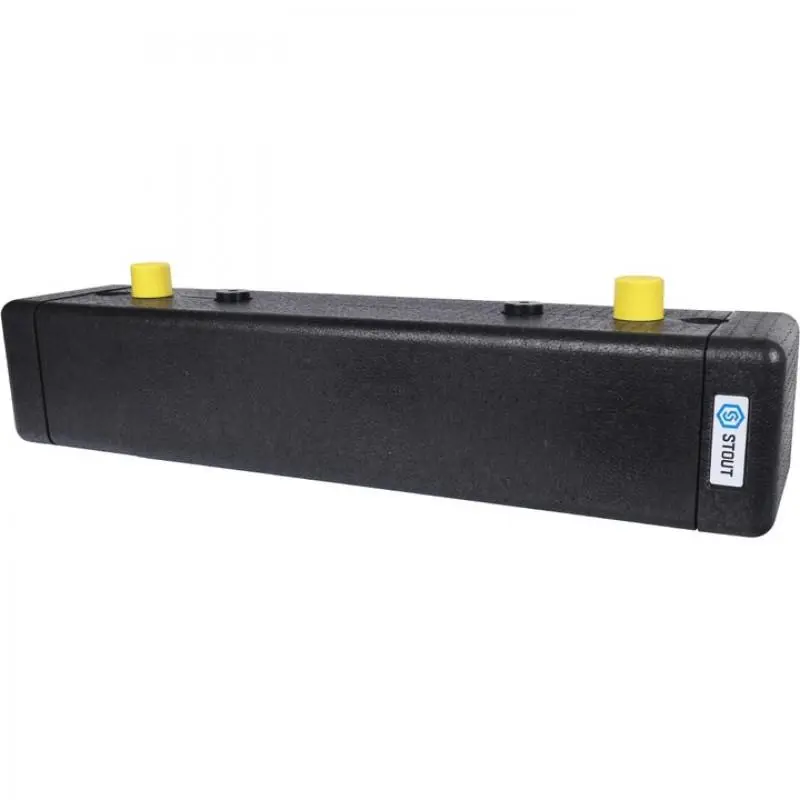 Стальной распределительный коллектор 3 отопительных контура с гидравлическим разделителем DN20 STOUT