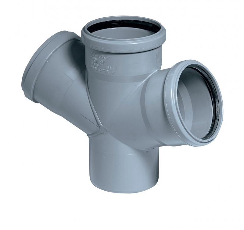 Крестовина HTDA 110/110*67 гр. Ger для внутренней канализации, Ostendorf  (5/60)