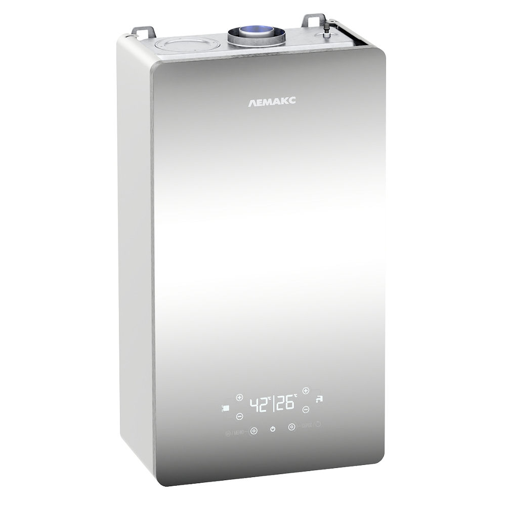 Котел газовый настенный двухконтурный "Лемакс" Prime Pro 24 Silver
