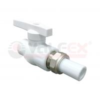 Кран шаровой 32 полнопроходной с односторонним разъемным соединением (16/4) (Valfex)  СЕРЫЙ