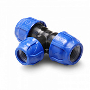 Тройник переходной 63x50x63 ПНД