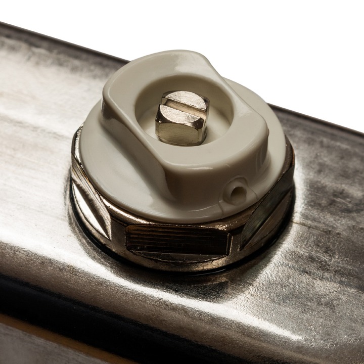 Коллектор из нержавеющей стали с расходомерами, с клапаном вып. воздуха и слив 1"/3/4"x2 STOUT