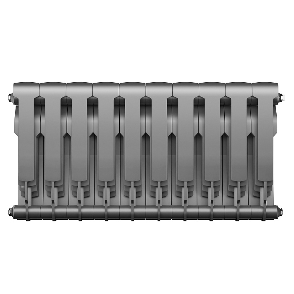 Радиатор Royal Thermo BiLiner 350 /Silver Satin - 6 секц. RTBSS35006