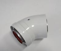 Коаксиальный отвод 45 диам. 60/100 мм  KHG 71410161