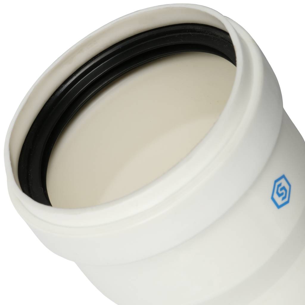 Элемент дымохода конденсац. труба  2000 мм DN80 м/п PP-FE STOUT