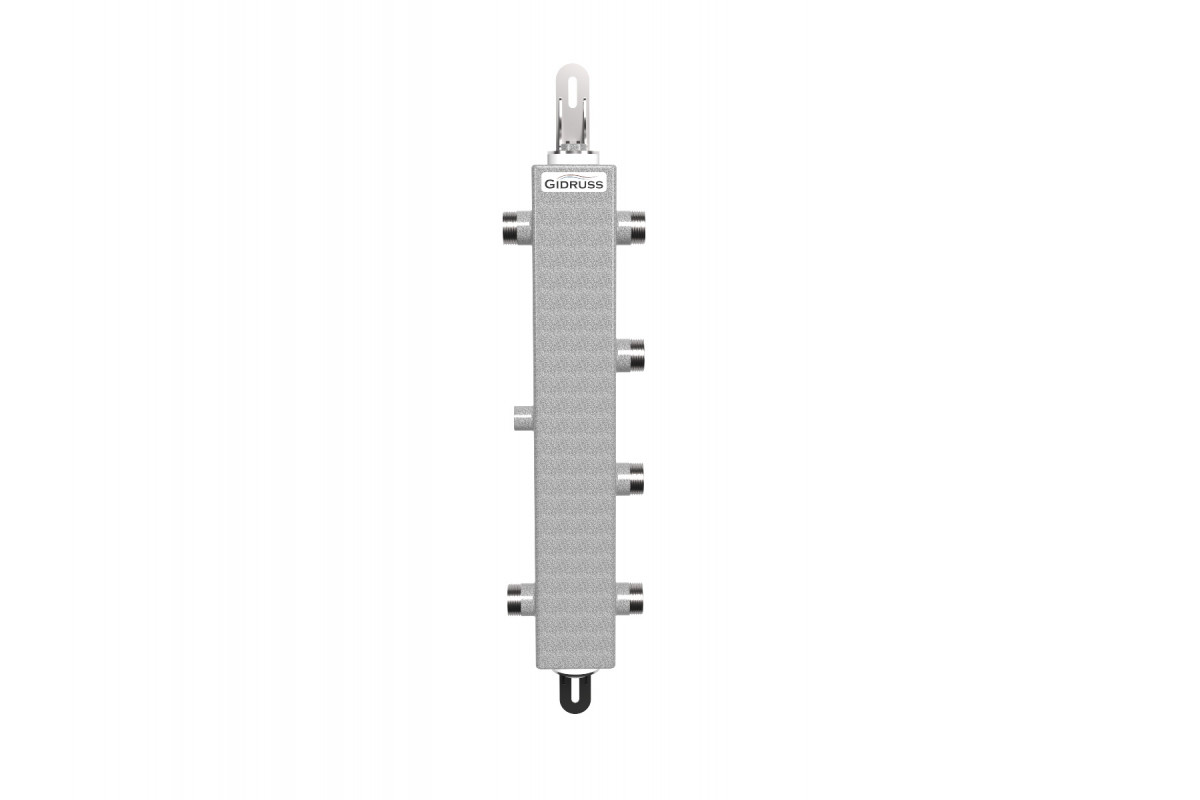 Термогидравлический разделитель TGR-60-25x2 (до 60кВт 2 контура G 1″)с сепаратором