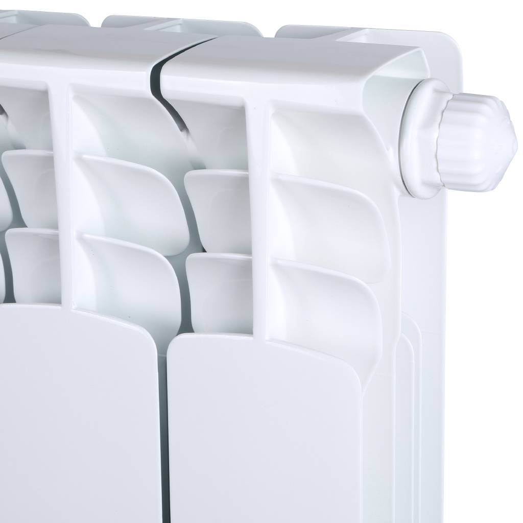 Радиатор биметаллический с нижним прав. подключением STOUT Space 500 8 секции