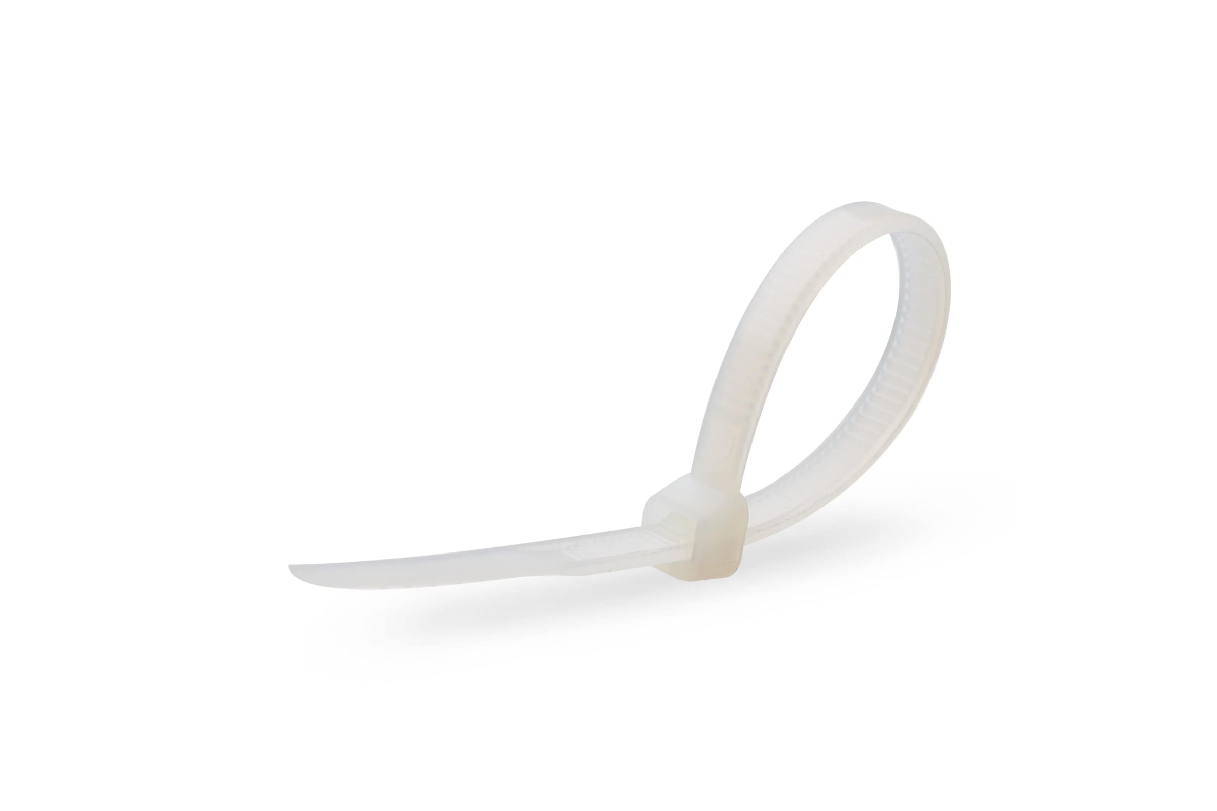 Хомут-стяжка КСС 4х300 белый (упак.100 шт.)FF