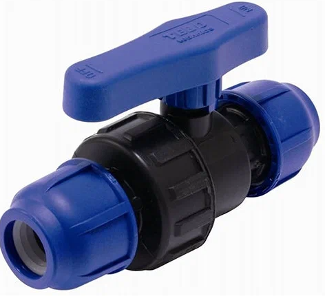 Кран шаровой разъемный вн. резьба 32x1/2" ПНД 