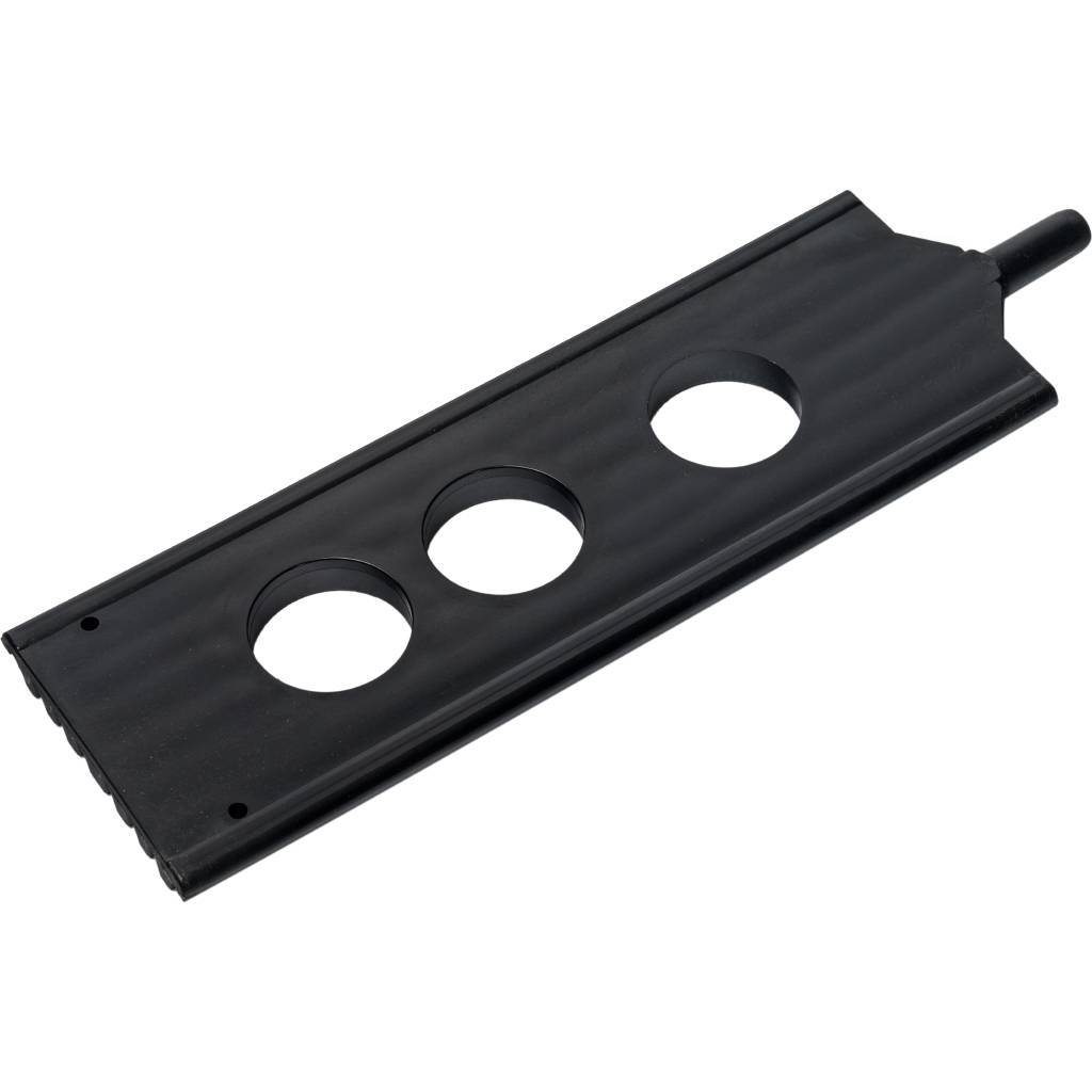 Элемент дымохода конденсац.угол 87° DN80 м/п PP-FE с кронштейном