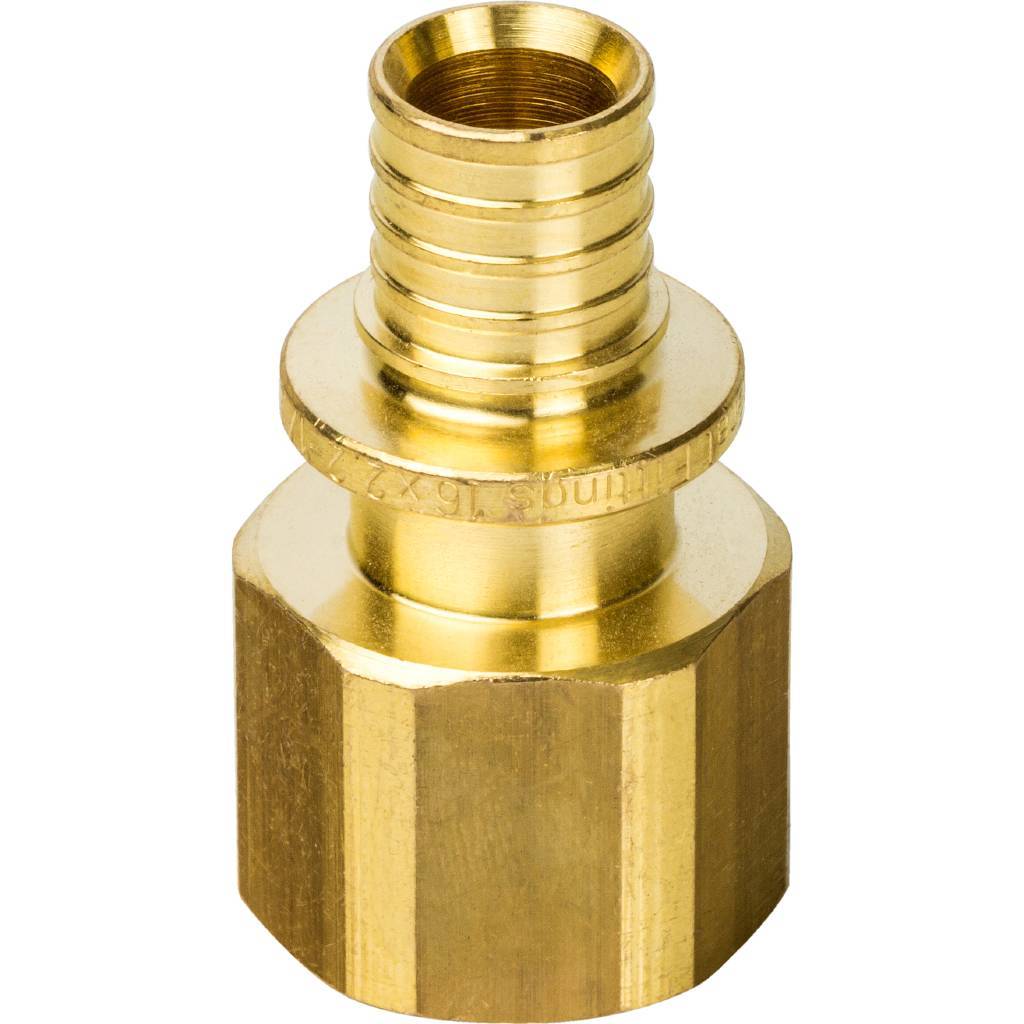 Переходник с внутренней резьбой 16xRp 1/2" (10/100) STOUT