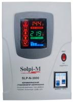 Solpi-M Стабилизатор электронно-релейного типа, настен. мет. корпус, цифров. дисплей SLP-N-3000