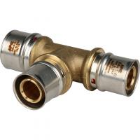 Пресс тройник переходной 32х26х26 (5/30) STOUT