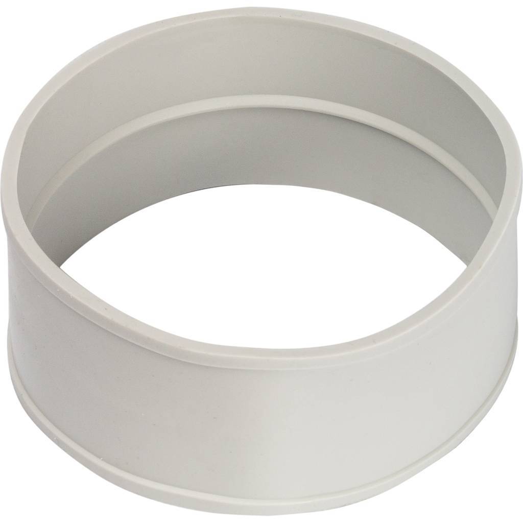 Элемент дымохода  Ø60/100 труба коаксиальная 500 мм п/м, уплотнения и хомут в комплекте