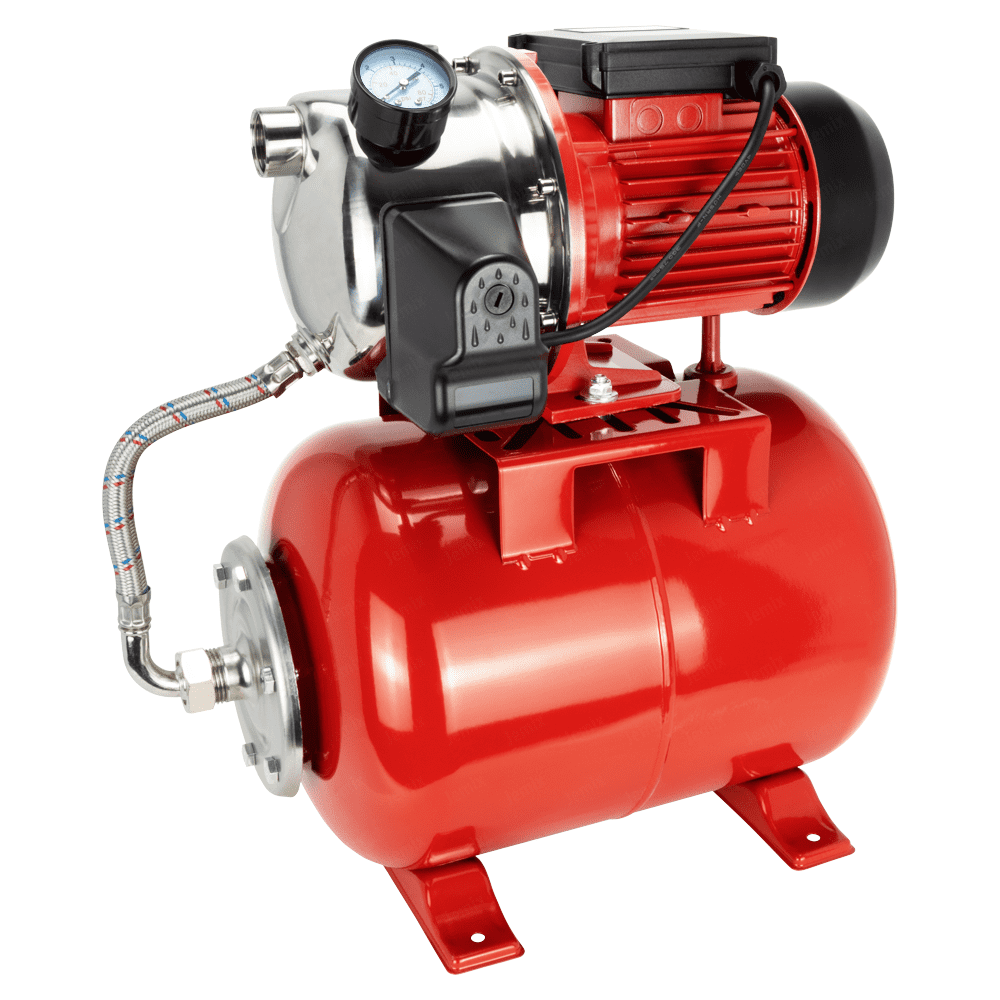 АПЦН-55-45, Автоматическая насосная станция, Мощность 750 Вт, максимальный напор 45 м, произв. 55 л/мин., макс. глуб. всасывания 8 м, крыльчатка из PPO