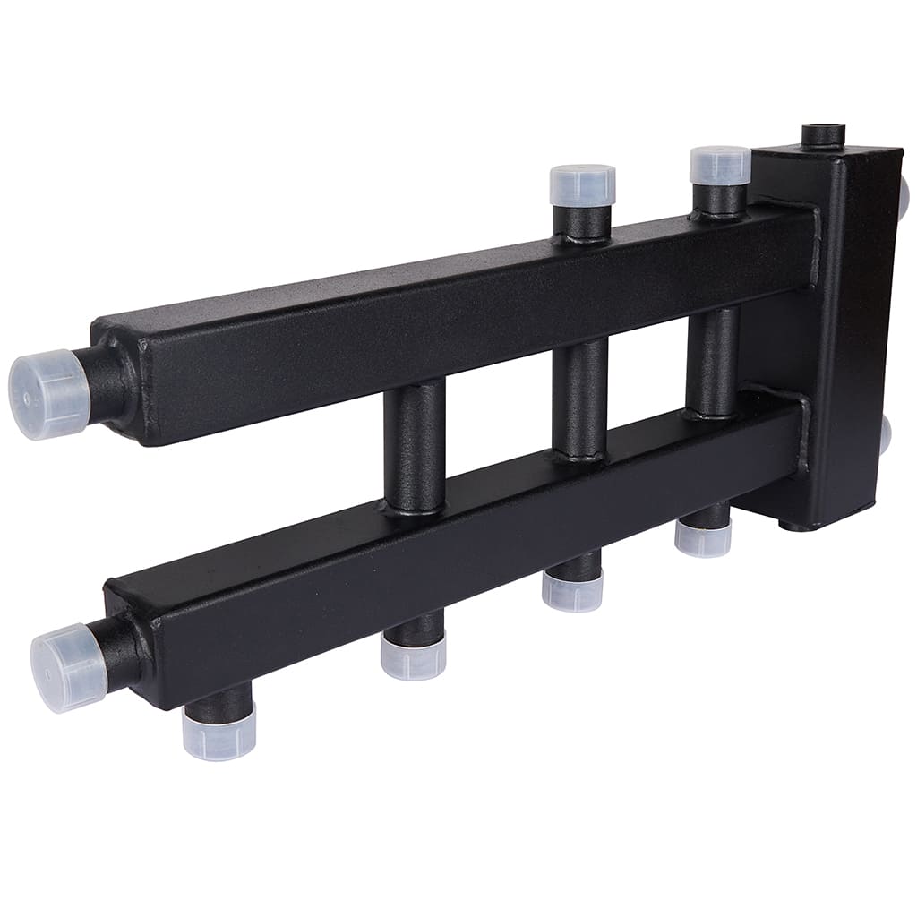 Коллектор (дублер компакт) с гидроразделителем на 2+1+1 контура до 60 кВт ROMMER