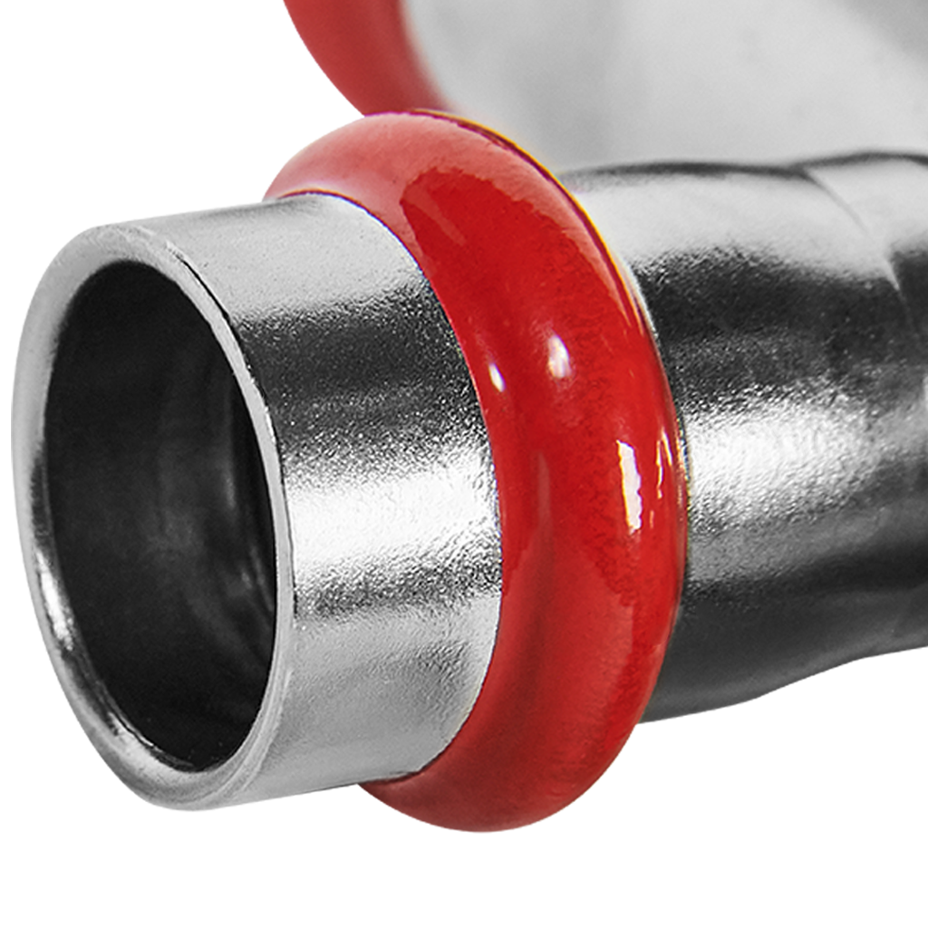 Тройник переходной ВПр 35х15х35 из нержавеющей стали прессовой ROMMER