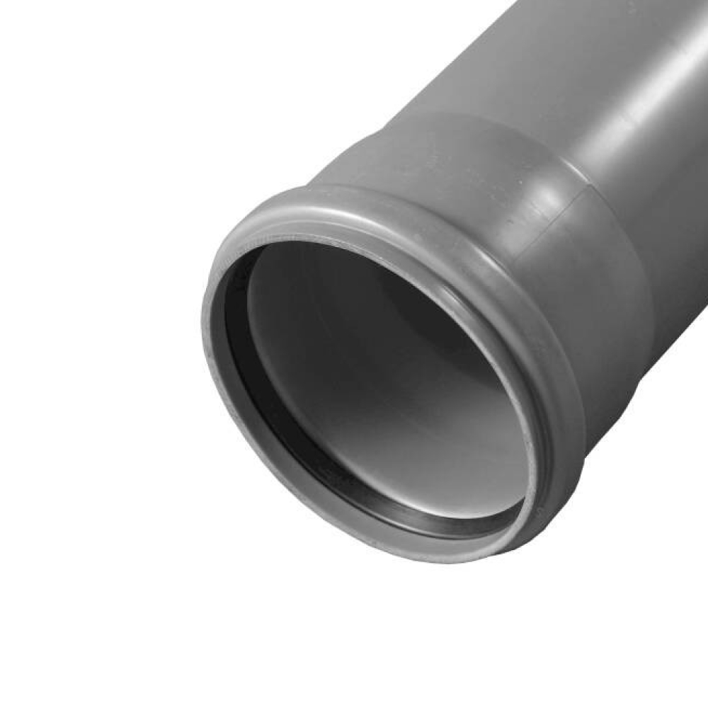 Труба OPTIMA ф110 с раструбом L=2 м, вн.канализ.толщ.ст.2.2 (10) VALFEX