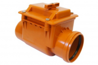 Клапан обратный пластмассовый для канализационных труб (мпб) 50