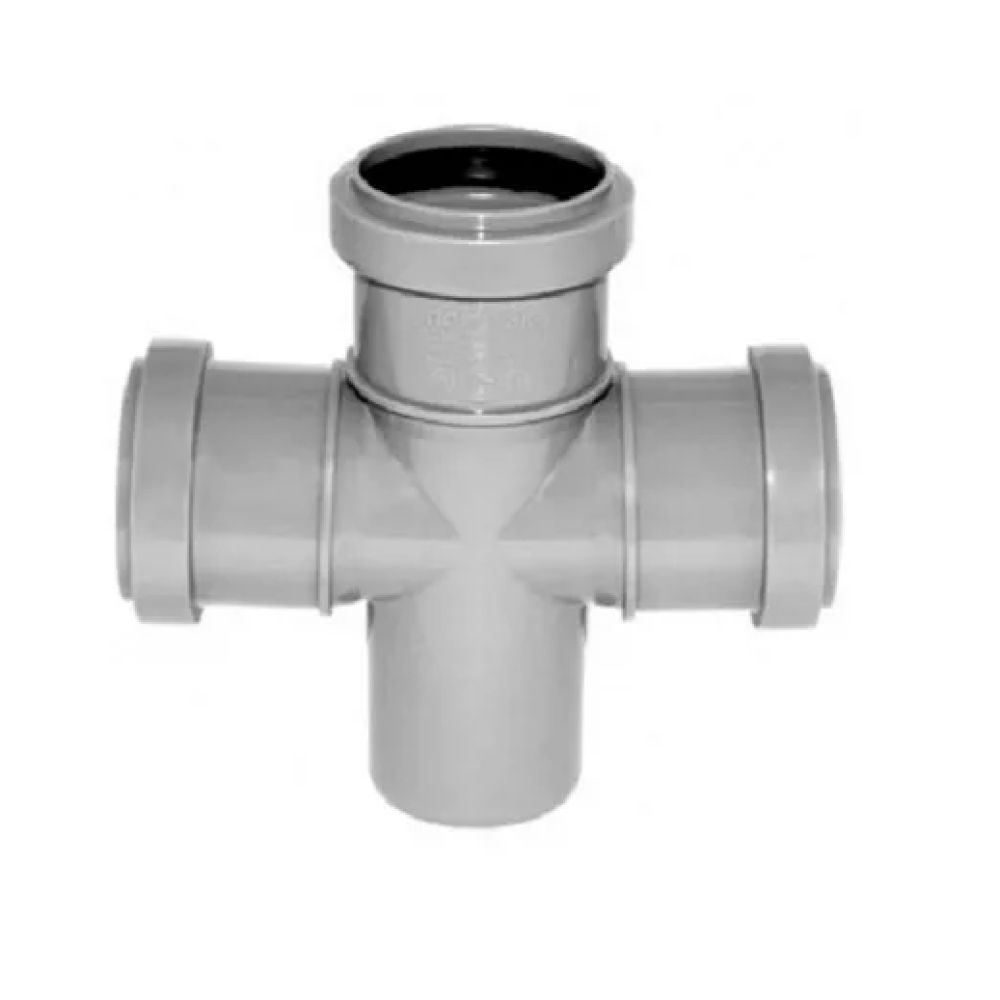 Крестовина 110/110/50х87,5° вн.канализ. (20) VALFEX