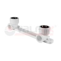 Комплект настенный для смесителя 20х1/2" в.р. (20/5) (Valfex) СЕРЫЙ