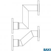 Трубы подачи/возврата в разделитель производительностью 28м3/ч