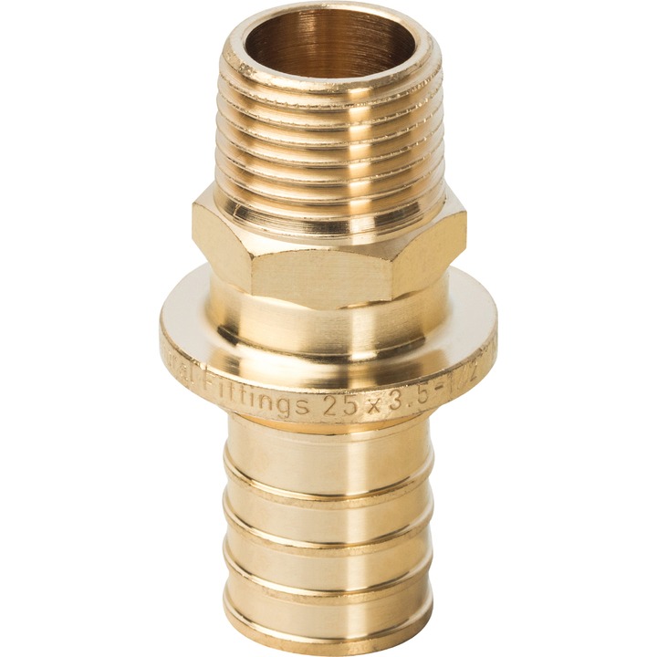 Переходник с наружной резьбой 25xR 1/2" (10/80) STOUT