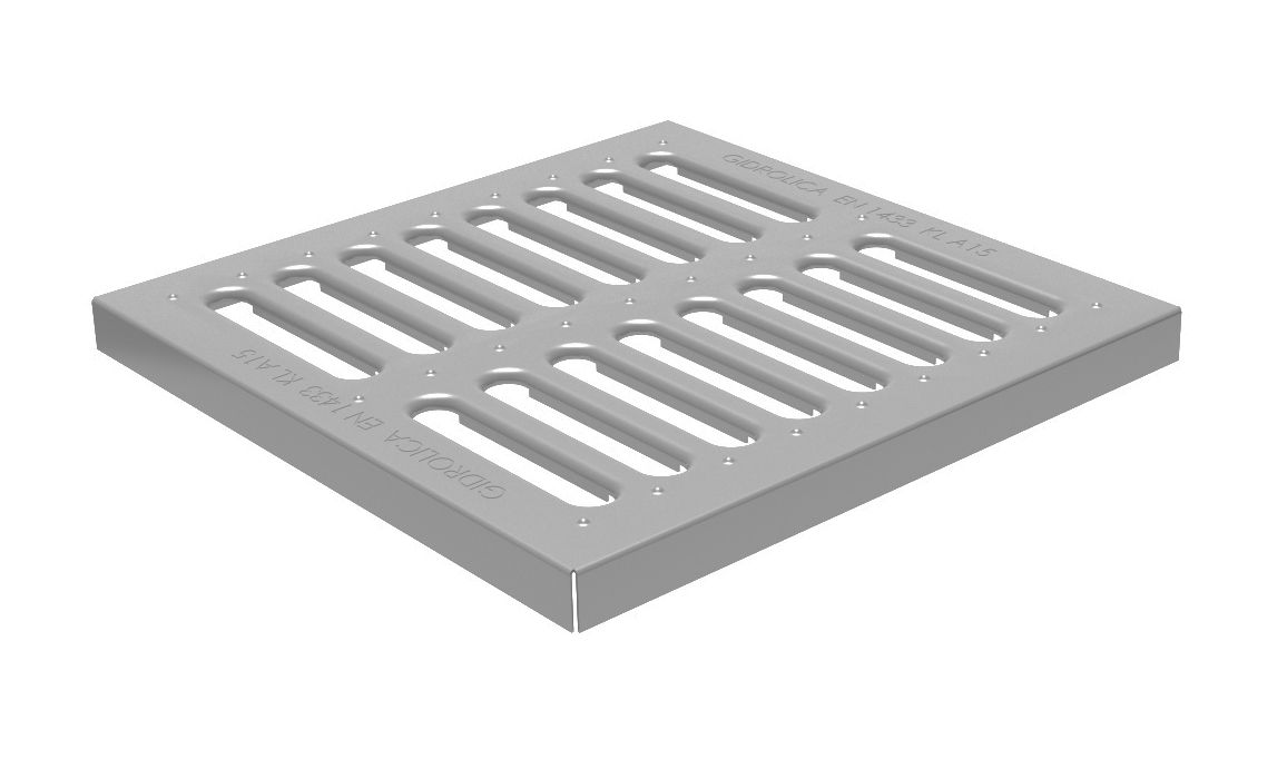 Решетка водоприемная к дождеприемнику РВ-28,5.28,5 штампованная стальная оцинкованная/200