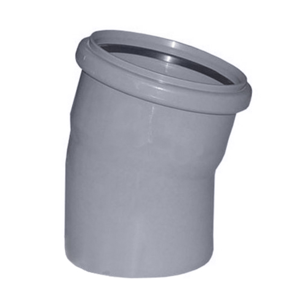 Отвод 15° 110мм вн.канализ.(60) VALFEX