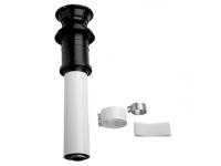 Вертикальный наконечник для коакс. трубы диам. 60/100 мм, длина 1000 мм