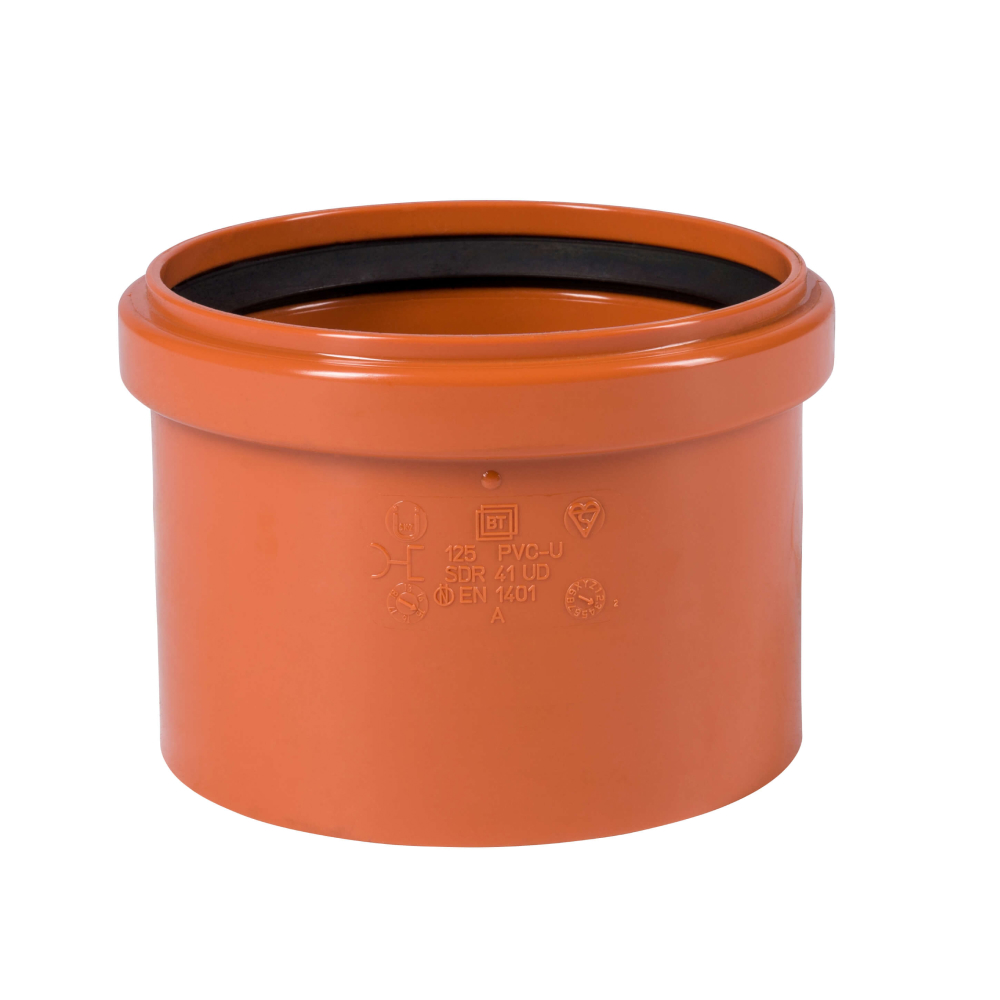 Муфта насадная KGAM 110 Ger для наружной канализации,  Ostendorf (1/30/360)