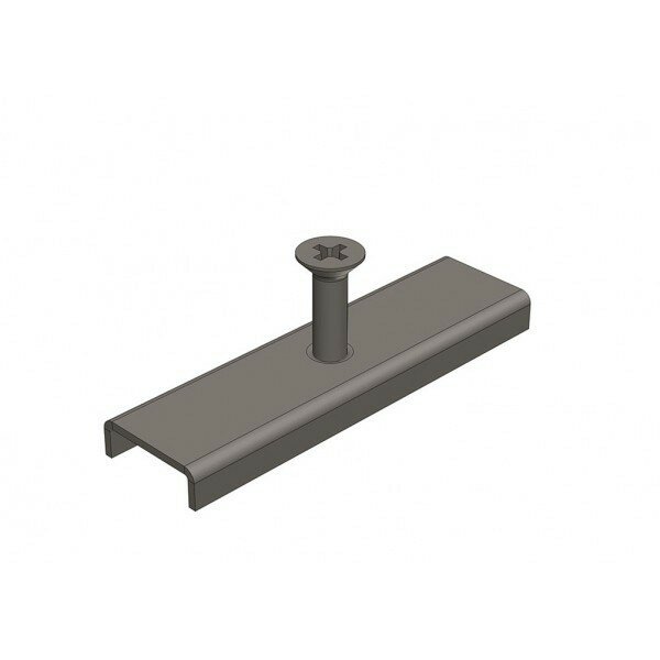 Крепеж стальной ЛВ-10.12.3 - к лотку водоотводному пластик, 107