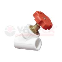 Вентиль ВН/ВН 32  45гр (15/5) (Valfex) БЕЛЫЙ