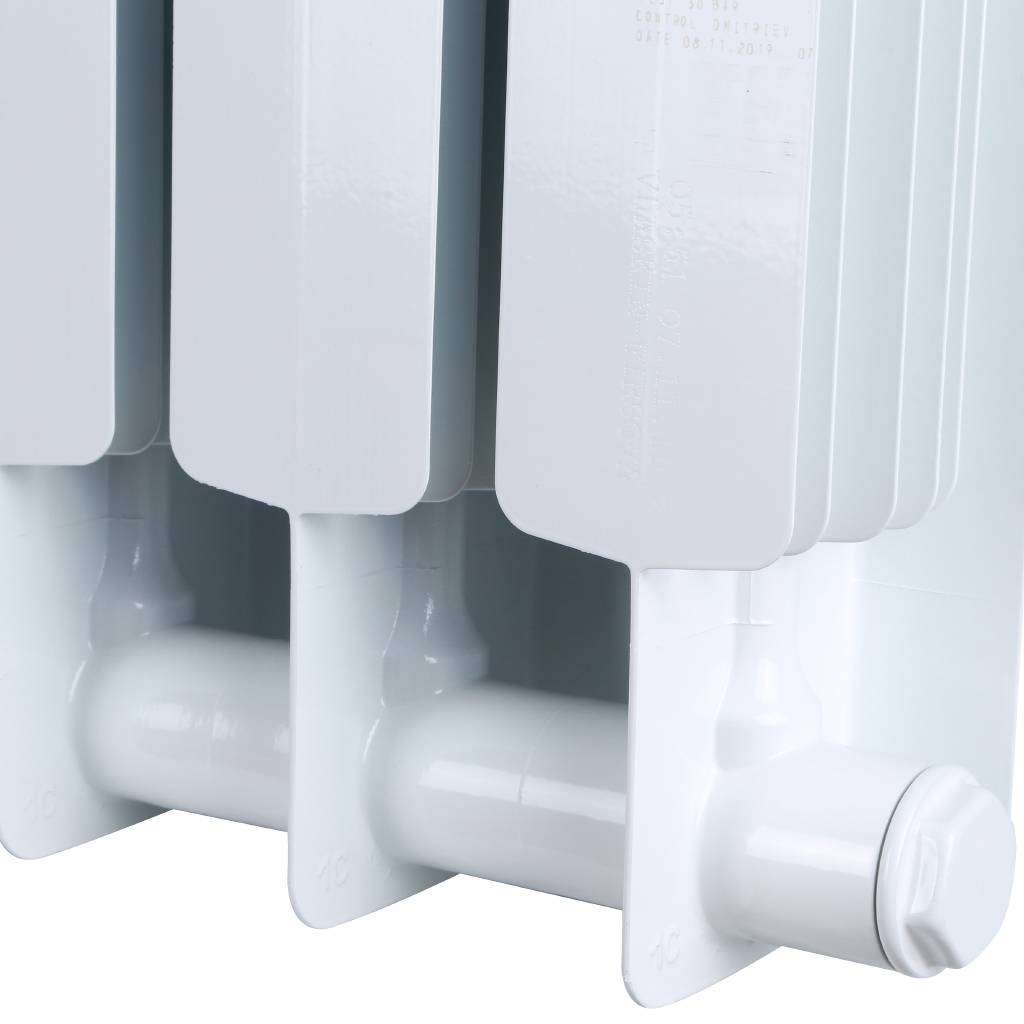 Радиатор биметаллический с нижним прав. подключением STOUT Space 500 10 секции