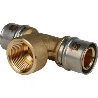 Пресс тройник-переходник с внутренней резьбой 32х1"х32 (5/30) STOUT