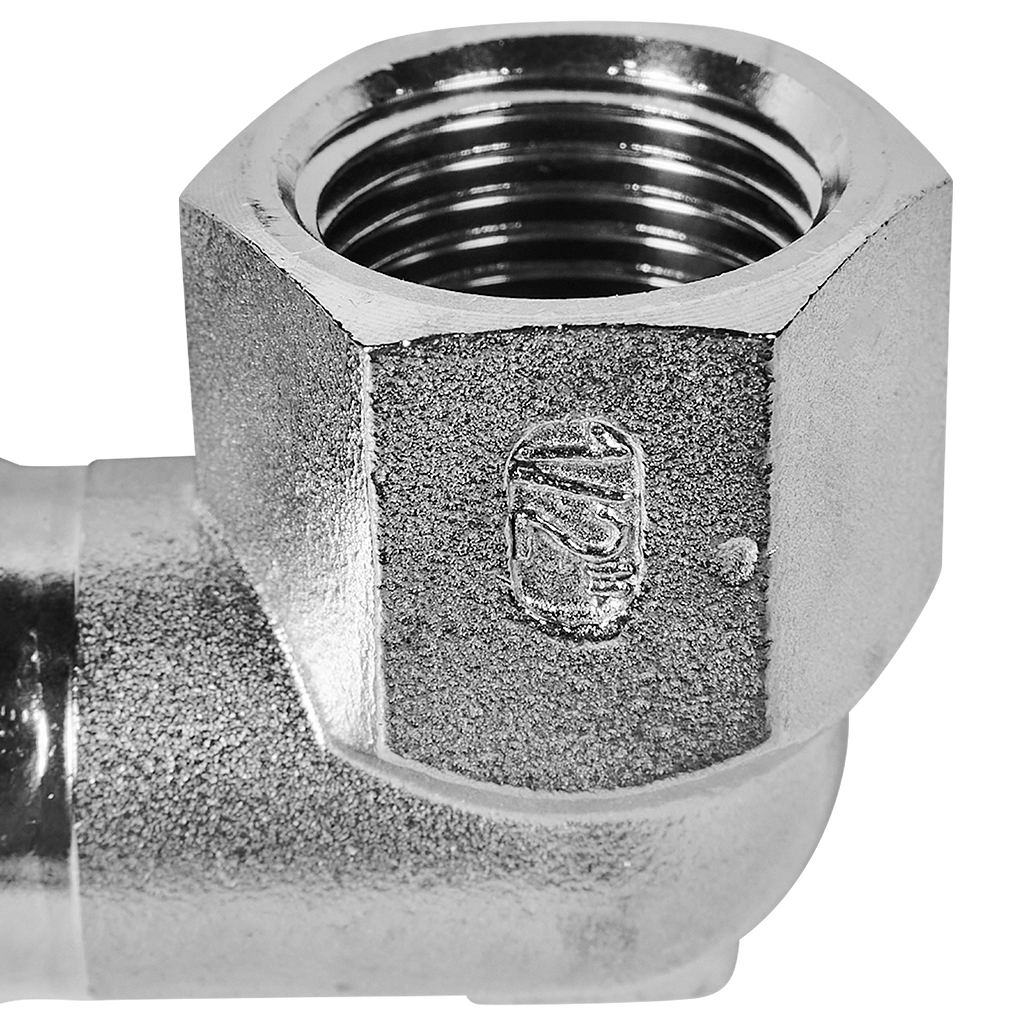 Угольник-переходник ВПр-ВР 22х1/2 из нержавеющей стали прессовой ROMMER