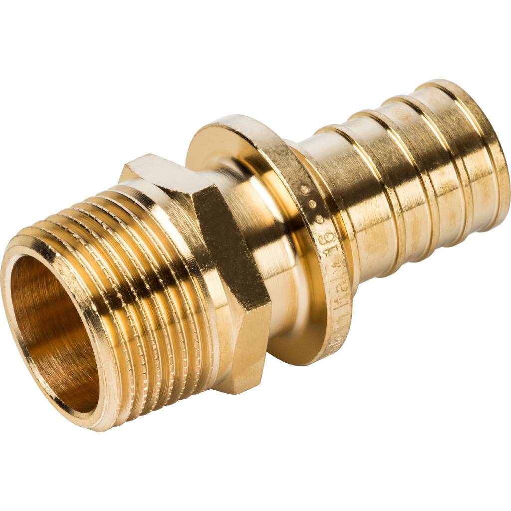 Переходник с наружной резьбой 25xR 3/4" (10/70) STOUT