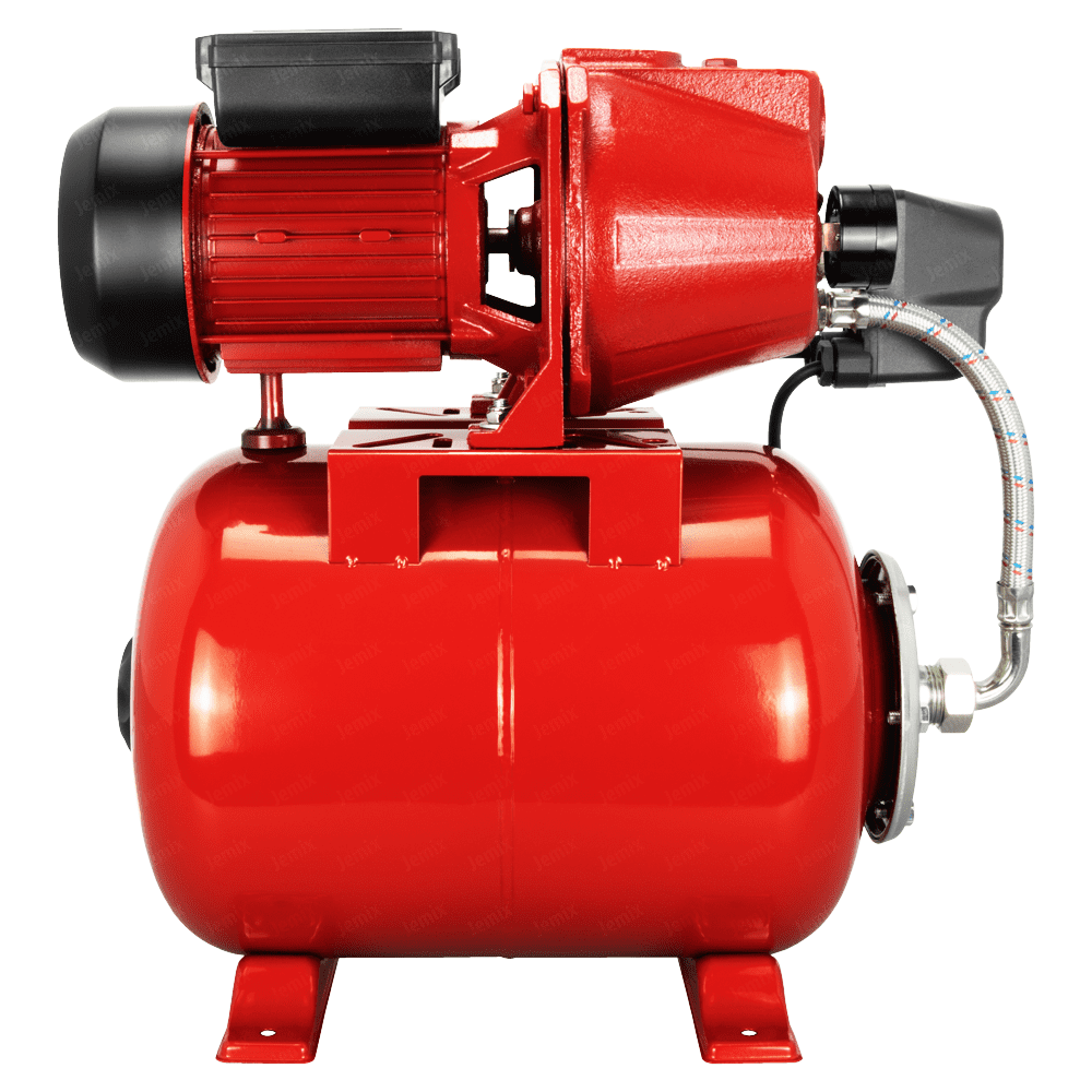 АПЦН-55-45, Автоматическая насосная станция, Мощность 750 Вт, максимальный напор 45 м, произв. 55 л/мин., макс. глуб. всасывания 8 м, крыльчатка из PPO