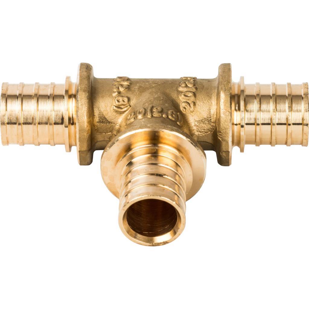 Тройник равнопроходный 20 (10/50) STOUT