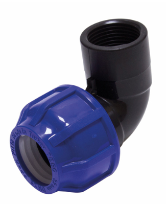 Отвод разъемный вн. резьба  25 х 1/2 ПНД