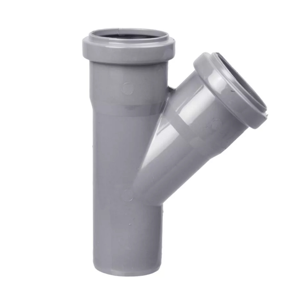 Тройник 45°  32-32 вн.канализ.(120/15) VALFEX