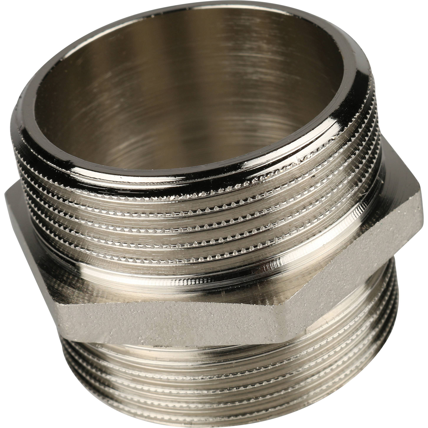 Ниппель HH никелированный 1 1/2" (30) STOUT