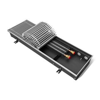 Внутрипольный конвектор KVZV 350-140-1300 без решетки