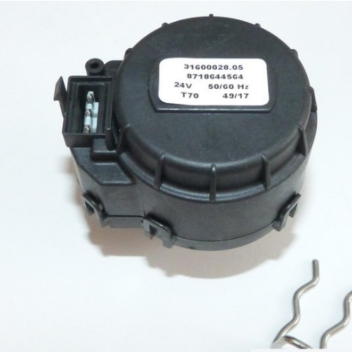 Мотор перепускного клапана U072-18/24/28, WBN6000, Bosch-Buderus, 87186445640
